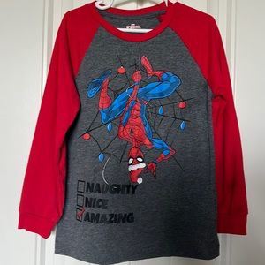 Christmas Spider-Man tee
